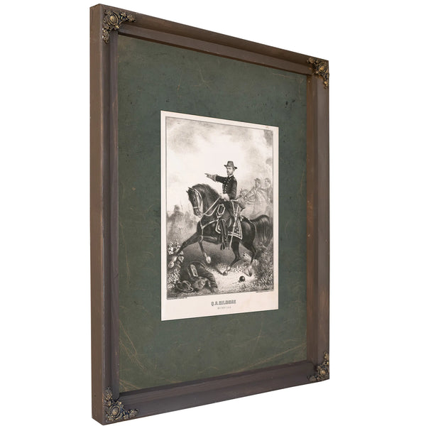 Quincy Adams Gillmore Major General Usa 1863 — Bourbon Framed Canvas Print | Bella Frye