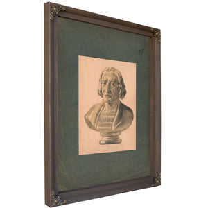 Christopher Columbus 1893 — Bourbon Framed Canvas Print | Bella Frye