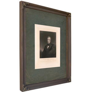 William Henry Harrison of Ohio 184 — Bourbon Framed Canvas Print | Bella Frye