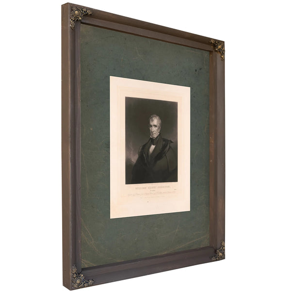 William Henry Harrison of Ohio 184 — Bourbon Framed Canvas Print | Bella Frye