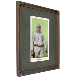 E98 Set of 3 Cy Young Green 53c13 — Bourbon Framed Canvas Print | Bella Frye