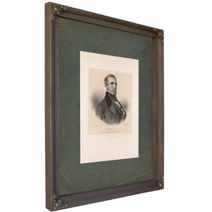 John J Crittenden Senator From Kentucky 1841 — Bourbon Framed Canvas Print | Bella Frye