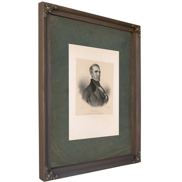 John J Crittenden Senator From Kentucky 1841 — Bourbon Framed Canvas Print | Bella Frye