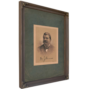 William J Simmons 1891 — Bourbon Framed Canvas Print | Bella Frye