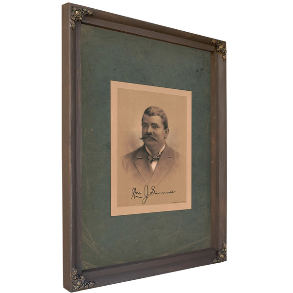 William J Simmons 1891 — Bourbon Framed Canvas Print | Bella Frye