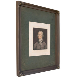 Alexander Hamilton 198 — Bourbon Framed Canvas Print | Bella Frye