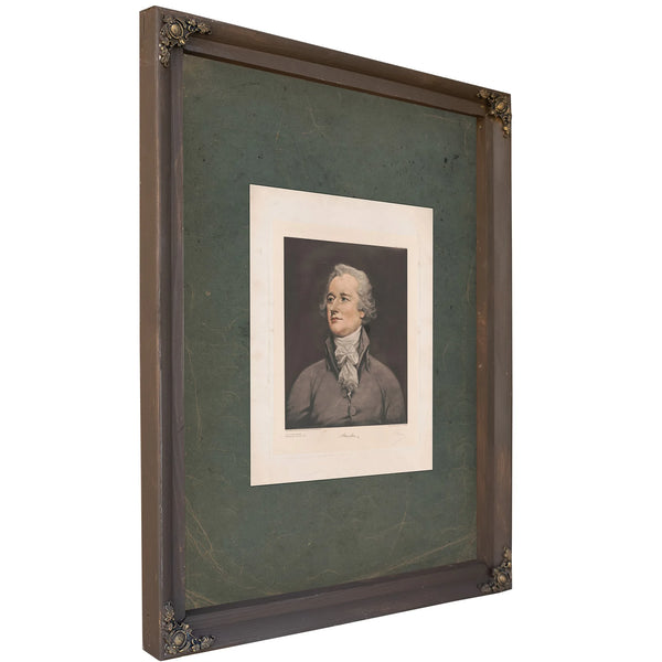 Alexander Hamilton 198 — Bourbon Framed Canvas Print | Bella Frye