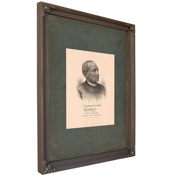 Eminent Colored Men Benjamin W Arnett 1886 — Bourbon Framed Canvas Print | Bella Frye