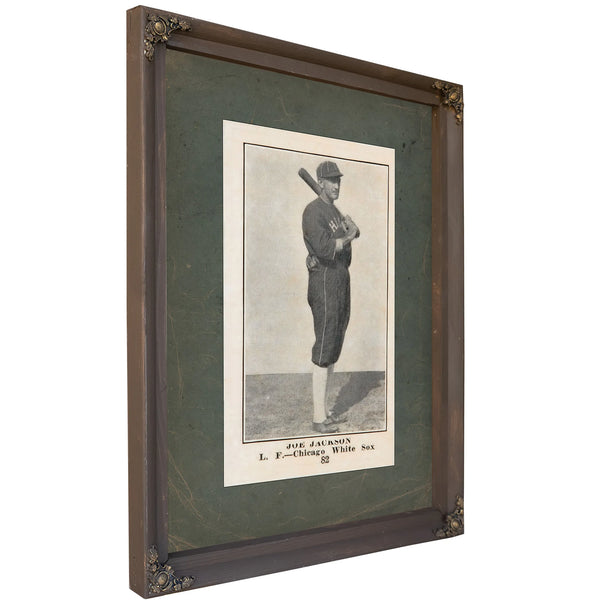 Boston Store Joe Jackson — Bourbon Framed Canvas Print | Bella Frye