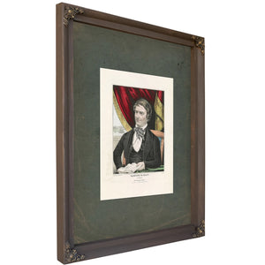 Cassius M Clay of Kentucky the Champion of Liberty 1846 — Bourbon Framed Canvas Print | Bella Frye