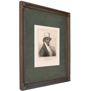 William Costin a Tribute to Worth by His Friends 1842 — Bourbon Framed Canvas Print | Bella Frye