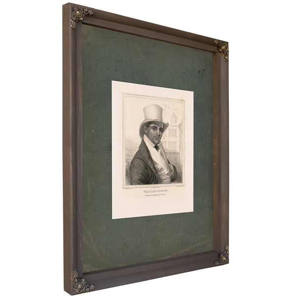 William Costin a Tribute to Worth by His Friends 1842 — Bourbon Framed Canvas Print | Bella Frye