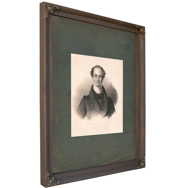 Russell J Colt 19th Century — Bourbon Framed Canvas Print | Bella Frye