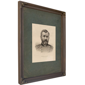 General Grant 1885 1 — Bourbon Framed Canvas Print | Bella Frye