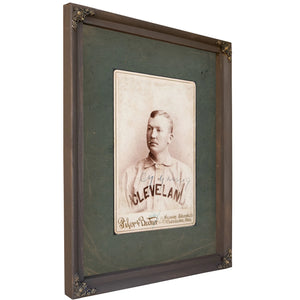 Cy Young by Pifer and Becker 1893 — Bourbon Framed Canvas Print | Bella Frye