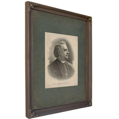 The Right Reverend John S Foley Dd Bishop of Detroit Mich Usa 1889 — Bourbon Framed Canvas Print | Bella Frye