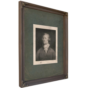 Alexander Hamilton 1896 — Bourbon Framed Canvas Print | Bella Frye