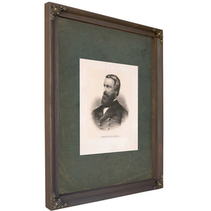 Dmiral David Porter 184s — Bourbon Framed Canvas Print | Bella Frye