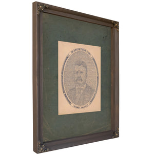Republican Platform of 194 Theodore Roosevelt 194 — Bourbon Framed Canvas Print | Bella Frye