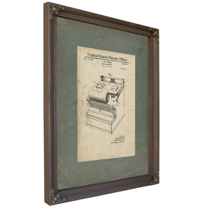 The Merchants Ledger Patent No. 214588 — Framed Wall Art Room View | Bella Frye