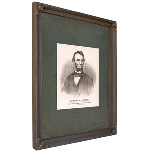 Abraham Lincoln Assassinated April 14 1865 19th Century — Bourbon Framed Canvas Print | Bella Frye