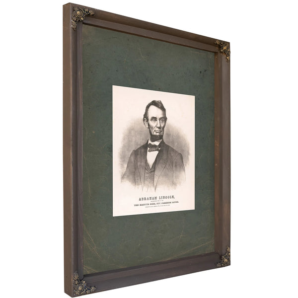 Abraham Lincoln Assassinated April 14 1865 19th Century — Bourbon Framed Canvas Print | Bella Frye