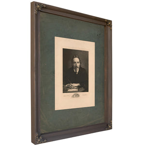 Robert Louis Stevenson 199 — Bourbon Framed Canvas Print | Bella Frye