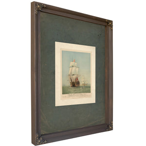 The First Journey of Victory 1778 1922 — Bourbon Framed Canvas Print | Bella Frye