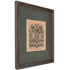Presidential Inauguration 1881 1881 — Bourbon Framed Canvas Print | Bella Frye