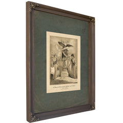 In Memory of the American Soldiers and Sailors 1861 1866 1874 — Bourbon Framed Canvas Print | Bella Frye