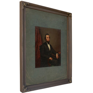 Abraham Lincoln 19th Century — Bourbon Framed Canvas Print | Bella Frye