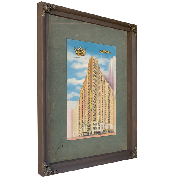 The Victoria Affair Midtown Secrets in Art Deco Splendor — Bourbon Framed Canvas Print | Bella Frye