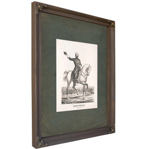 August Willich Brigadier General Usa 1863 — Bourbon Framed Canvas Print | Bella Frye
