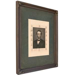 Abraham Lincoln 1911 — Bourbon Framed Canvas Print | Bella Frye
