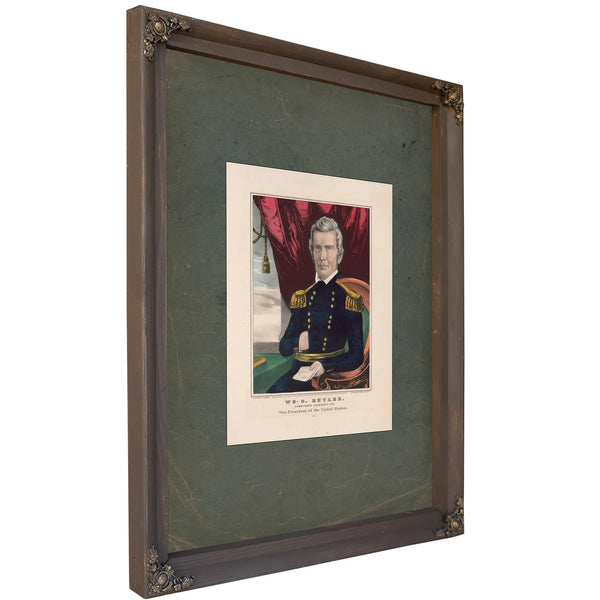 Illiam Orlando Butler Democratic Candidate for Vice President of the United States 1848 — Bourbon Framed Canvas Print | Bella