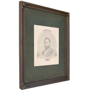 The National Platform of the Republican Party and Its Candidate for President Us Grant 1872 — Bourbon Framed Canvas Print | B