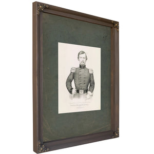 Brigadier General Franz Sigel Us Army 1861 — Bourbon Framed Canvas Print | Bella Frye