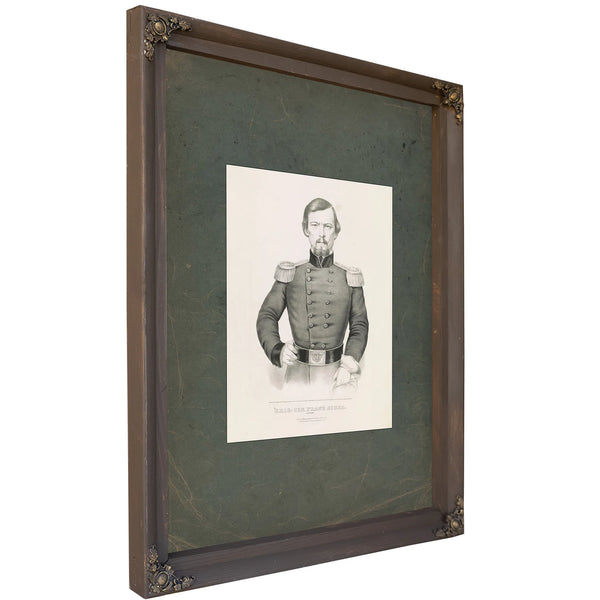 Brigadier General Franz Sigel Us Army 1861 — Bourbon Framed Canvas Print | Bella Frye