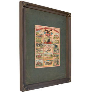From American Bondage to the Halls of Congress 1897 — Bourbon Framed Canvas Print | Bella Frye