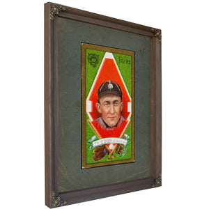 T25 Piedmont Ty Cobb 615f9 — Bourbon Framed Canvas Print | Bella Frye