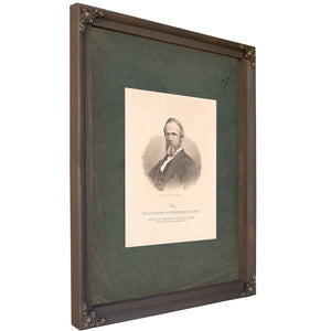 Ex Governor Rutherford B Hayes Republican Candidate for Governor of Ohio Election Tuesday October 12th Ad 1875 1875 — Bourbon