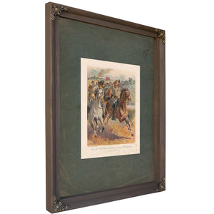General James Ewell Brown Stuarts Raid Around Mcclellan June 1862 19 — Bourbon Framed Canvas Print | Bella Frye