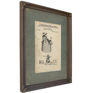 The Dowdell Brothers Forbidden Vintage Patent — Framed Wall Art Room View | Bella Frye