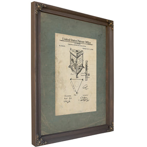 The Gentlemans Vice Patent No. 36672a — Framed Wall Art Room View | Bella Frye