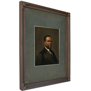 Honorable Hiram Rhodes Revels Ca 18611897 — Bourbon Framed Canvas Print | Bella Frye
