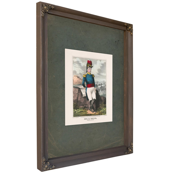 General Zachary Taylor Rough and Ready 1846 — Bourbon Framed Canvas Print | Bella Frye