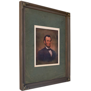 Abraham Lincoln 199 — Bourbon Framed Canvas Print | Bella Frye