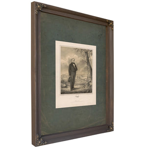 James Irvin 1847 — Bourbon Framed Canvas Print | Bella Frye