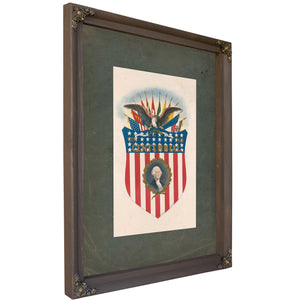 Centennial 1776 1876 1876 — Bourbon Framed Canvas Print | Bella Frye