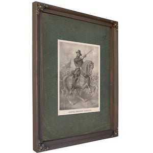 General Benjamin Harrison Come on Boys! Battle of Resaca May 13th to 16th 1864 1888 — Bourbon Framed Canvas Print | Bella Fry